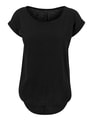 Dames T-shirt Build Your Brand BY036 Zwart